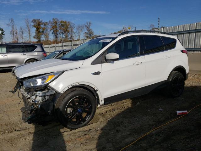 1FMCU9GD4JUB45336 - 2018 FORD ESCAPE SE WHITE photo 1