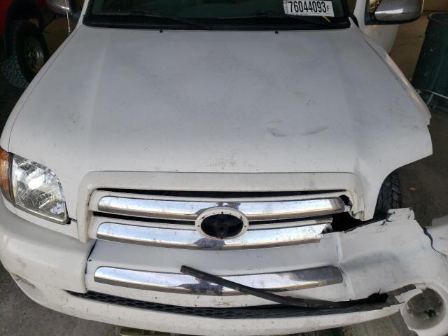 5TBBT441X4S452379 - 2004 TOYOTA TUNDRA ACCESS CAB SR5 WHITE photo 11