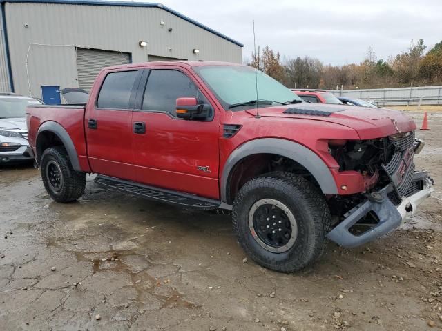 1FTFW1R66EFA22711 - 2014 FORD F150 SVT RAPTOR RED photo 4