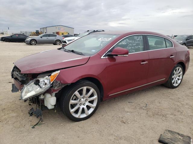 1G4GE5EV0AF308961 - 2010 BUICK LACROSSE CXS MAROON photo 1