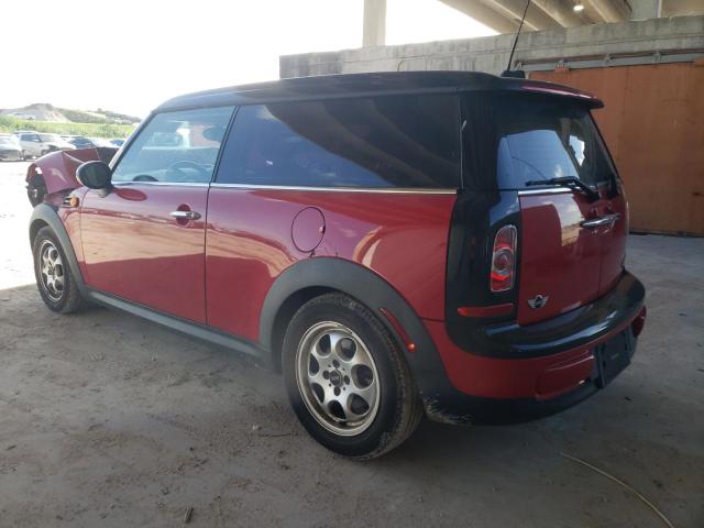 WMWZF3C50ET492661 - 2014 MINI COOPER CLUBMAN RED photo 2