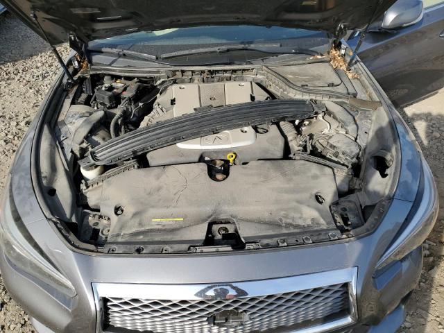 JN1BV7AR9EM690821 - 2014 INFINITI Q50 BASE SILVER photo 11