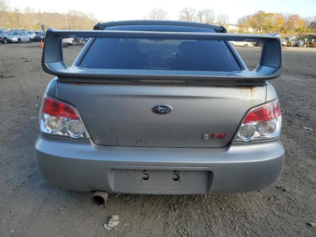 JF1GD76687L513907 - 2007 SUBARU IMPREZA WRX STI GRAY photo 6