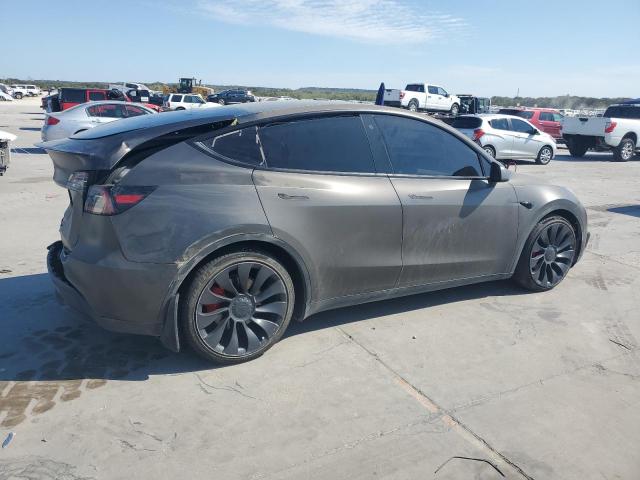 5YJYGDEF8MF252122 - 2021 TESLA MODEL Y BLACK photo 3