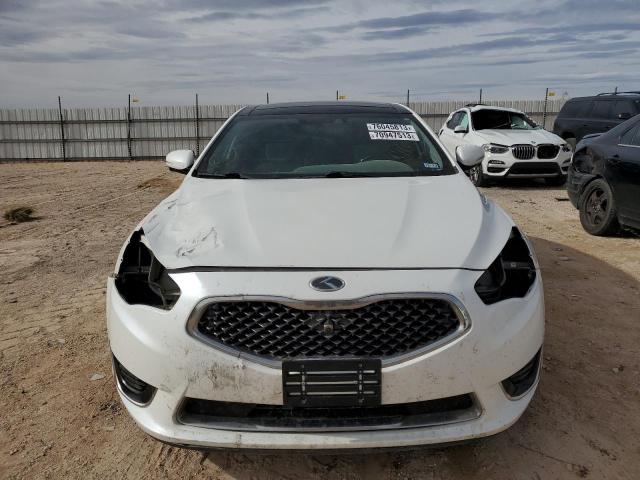 KNALN4D78G5198883 - 2016 KIA CADENZA LUXURY WHITE photo 5