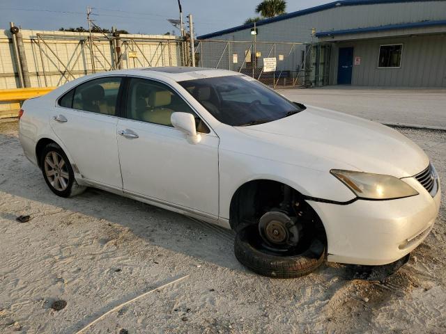 JTHBJ46G582252648 - 2008 LEXUS ES 350 WHITE photo 4