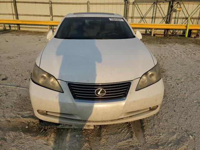 JTHBJ46G582252648 - 2008 LEXUS ES 350 WHITE photo 5