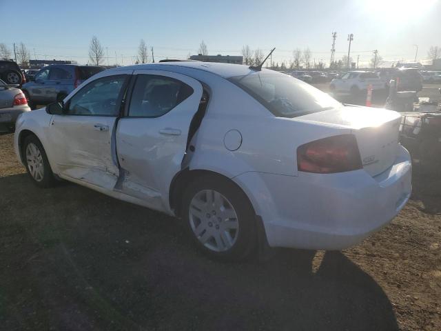 1C3CDZAB0CN238061 - 2012 DODGE AVENGER SE WHITE photo 2