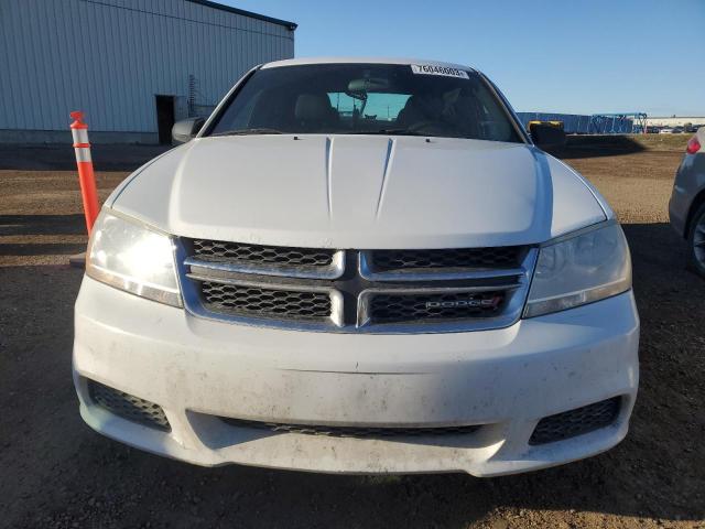 1C3CDZAB0CN238061 - 2012 DODGE AVENGER SE WHITE photo 5