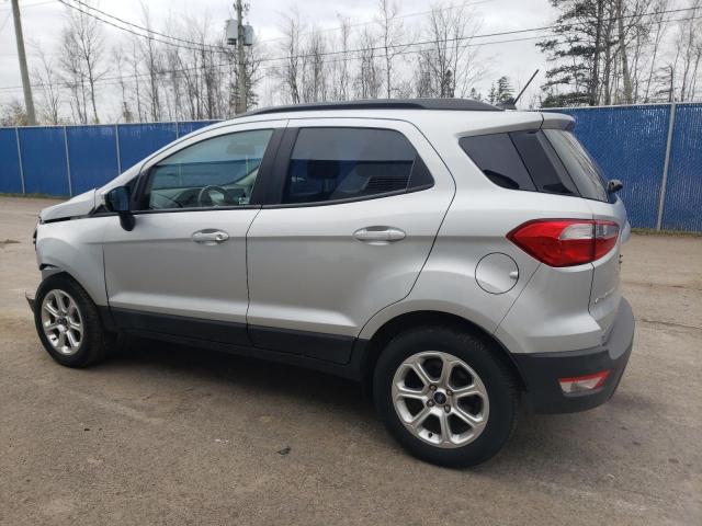 MAJ3P1TE9JC247139 - 2018 FORD ECOSPORT SE SILVER photo 2