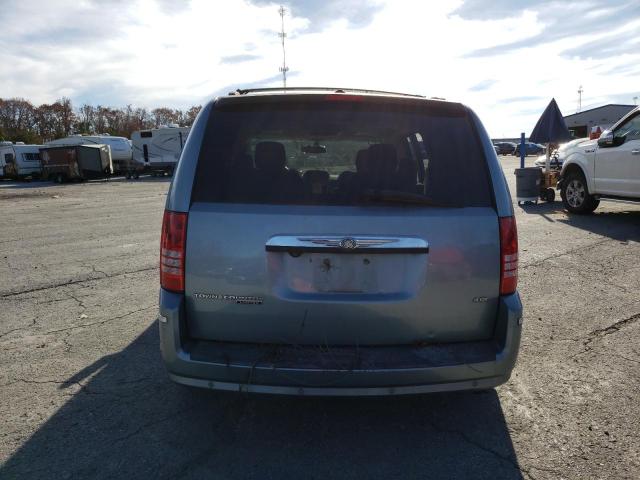 2A8HR64X78R740562 - 2008 CHRYSLER TOWN & COU LIMITED BLUE photo 6