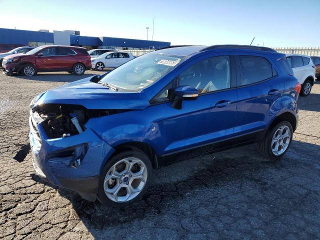 MAJ6S3GL8MC431279 - 2021 FORD ECOSPORT SE BLUE photo 1
