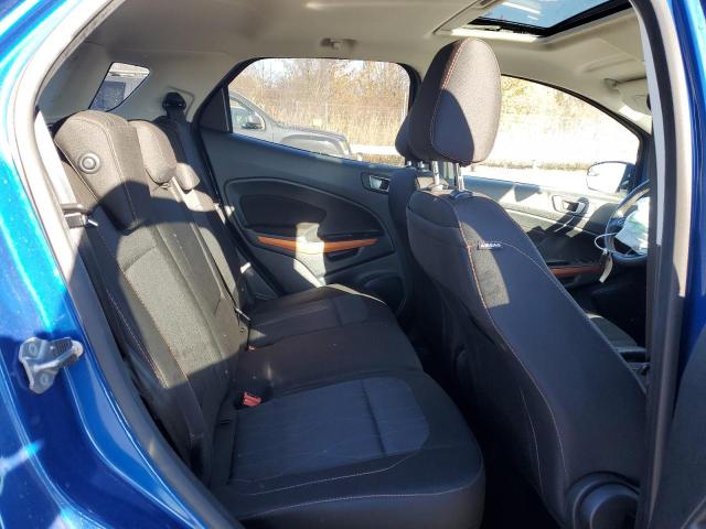 MAJ6S3GL8MC431279 - 2021 FORD ECOSPORT SE BLUE photo 10