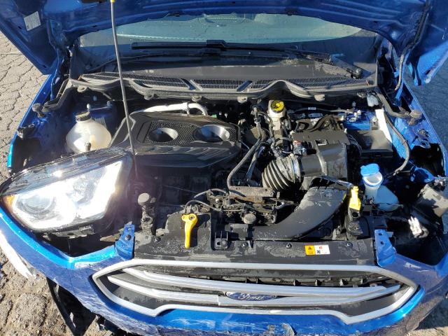 MAJ6S3GL8MC431279 - 2021 FORD ECOSPORT SE BLUE photo 11