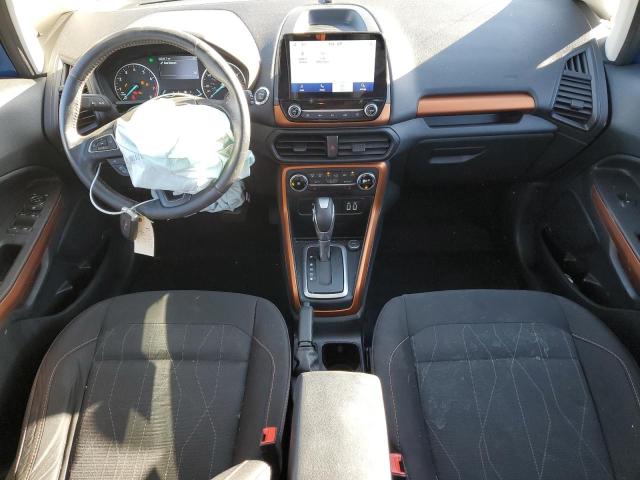 MAJ6S3GL8MC431279 - 2021 FORD ECOSPORT SE BLUE photo 8