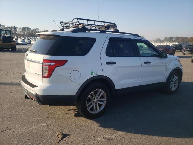 1FM5K7B85FGC57274 - 2015 FORD EXPLORER WHITE photo 3