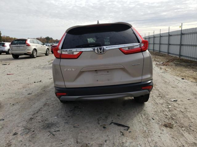 5J6RW2H82HL072589 - 2017 HONDA CR-V EXL BEIGE photo 6