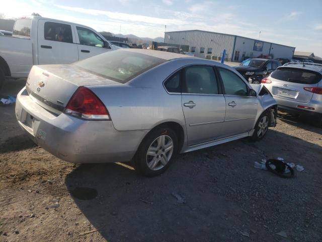 2G1WF5EK9B1142590 - 2011 CHEVROLET IMPALA LS SILVER photo 3