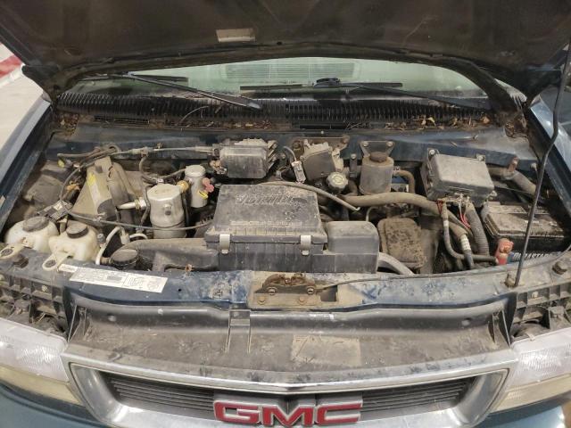 1GKDM19W9YB530166 - 2000 GMC SAFARI XT GREEN photo 12