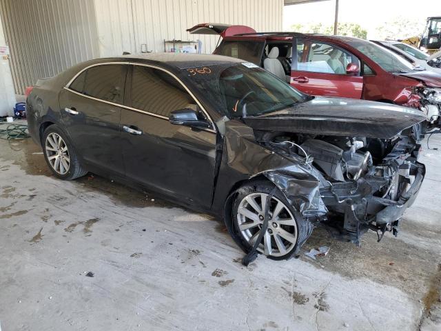 1G11H5SL7EF260054 - 2014 CHEVROLET MALIBU LTZ ნაცრისფერი ფოტო 4