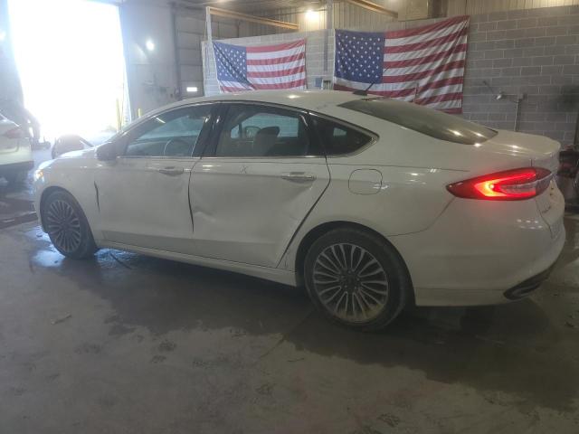 3FA6P0T95HR213558 - 2017 FORD FUSION SE WHITE photo 2