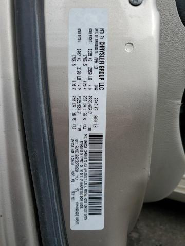 2C4RC1BG2DR720894 - 2013 CHRYSLER TOWN & COU TOURING 棕色 照片 13