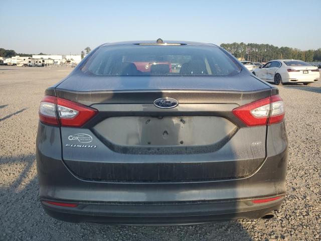 3FA6P0H73GR250646 - 2016 FORD FUSION SE GRAY photo 6