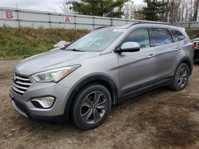 KM8SMDHF6GU143644 - 2016 HYUNDAI SANTA FE SE SILVER photo 1