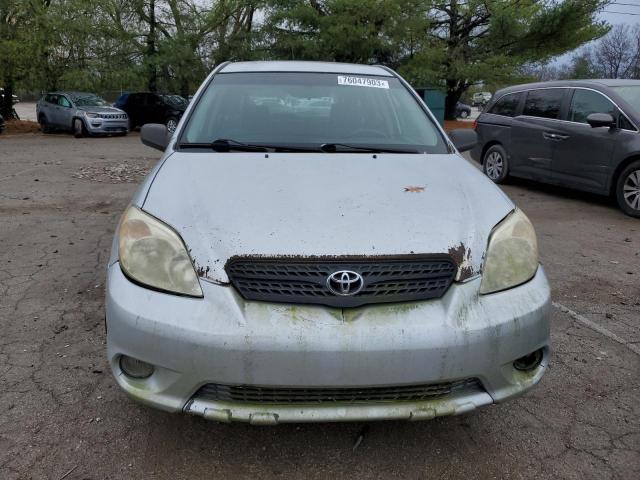 2T1KR32E15C471838 - 2005 TOYOTA COROLLA MA XR SILVER photo 5