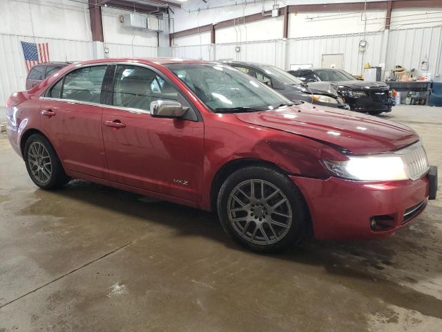 3LNHM28T07R627434 - 2007 LINCOLN MKZ RED photo 4