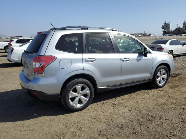 JF2SJADC6FH564036 - 2015 SUBARU FORESTER 2.5I PREMIUM SILVER photo 3