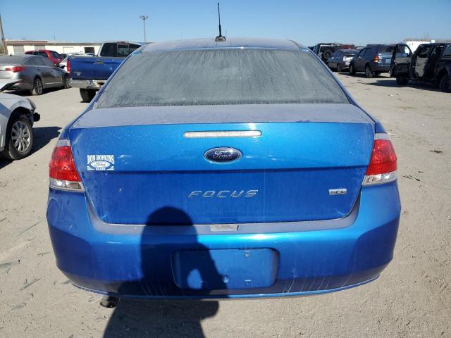 1FAHP3HN6AW116923 - 2010 FORD FOCUS SEL BLUE photo 6