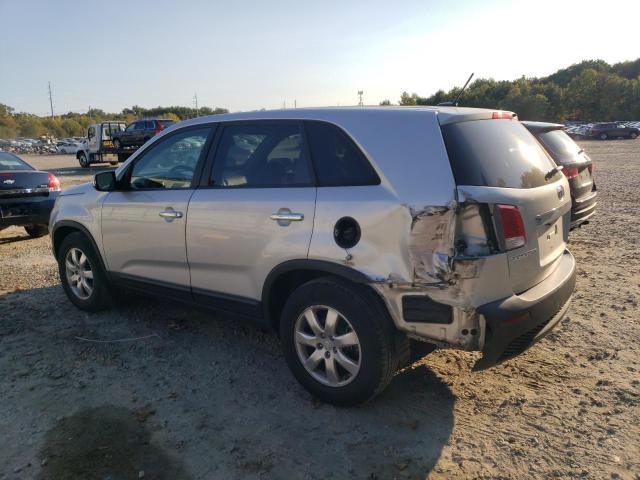 5XYKT3A11BG084271 - 2011 KIA SORENTO BASE SILVER photo 2