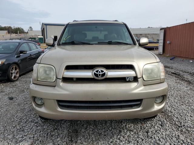 5TDZT38A65S254703 - 2005 TOYOTA SEQUOIA LIMITED TAN photo 5