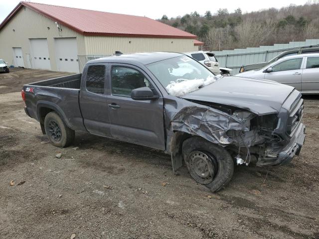 3TYSX5EN0NT015497 - 2022 TOYOTA TACOMA ACCESS CAB Графитовый фото 4