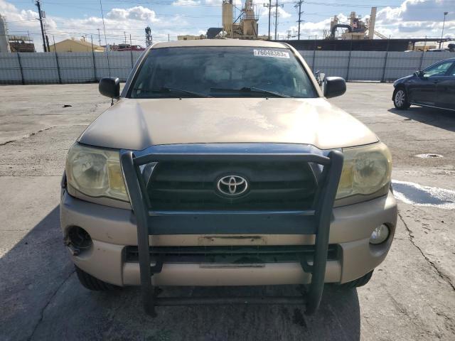 5TETU62N35Z132299 - 2005 TOYOTA TACOMA PRERUNNER ACCESS CAB TAN photo 5