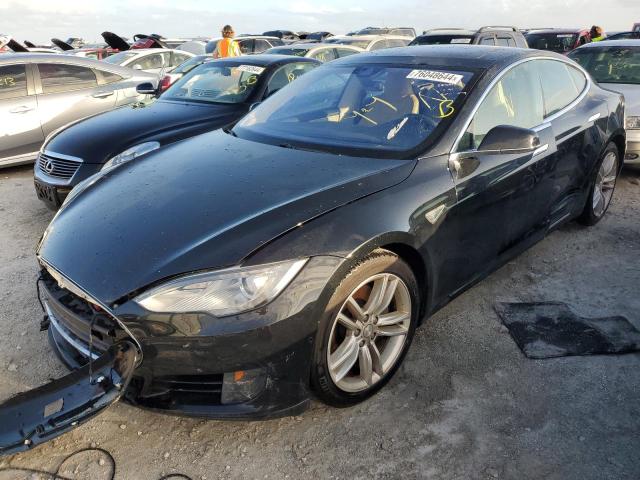 5YJSA1E27FF101911 - 2015 TESLA MODEL S BLACK photo 1