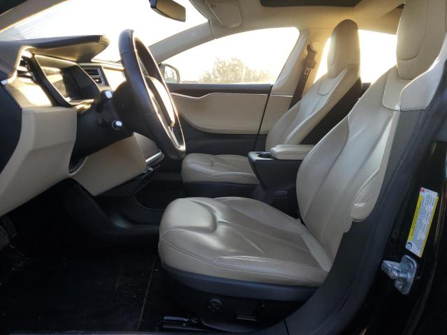 5YJSA1E27FF101911 - 2015 TESLA MODEL S BLACK photo 7