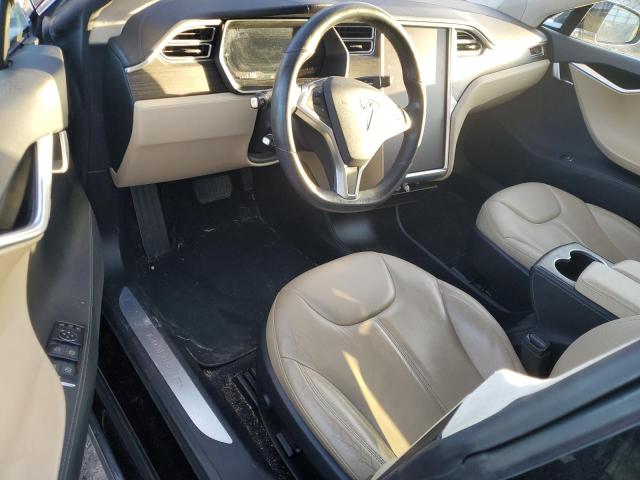 5YJSA1E27FF101911 - 2015 TESLA MODEL S BLACK photo 8