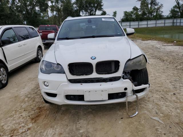 5UXFE4C56AL384603 - 2010 BMW X5 XDRIVE30I WHITE photo 5