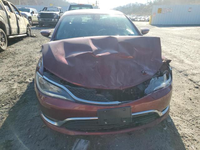 1C3CCCAB3FN693653 - 2015 CHRYSLER 200 LIMITED MAROON photo 5