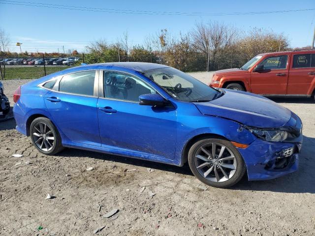 19XFC1F34KE017676 - 2019 HONDA CIVIC EX BLUE photo 4