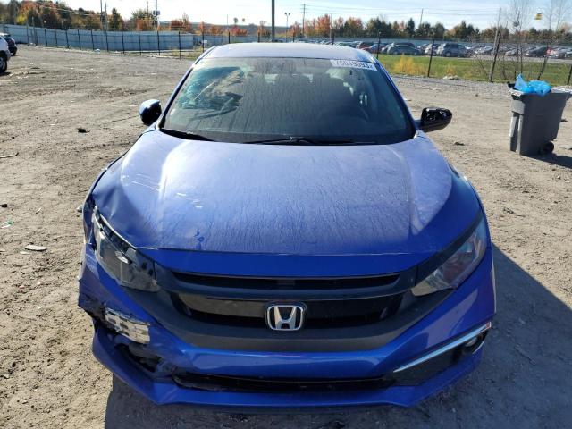 19XFC1F34KE017676 - 2019 HONDA CIVIC EX BLUE photo 5