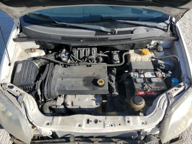 KL1TD56628B259977 - 2008 CHEVROLET AVEO BASE Սպիտակ լուսանկար 11
