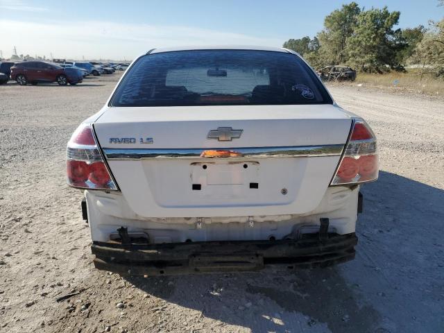 KL1TD56628B259977 - 2008 CHEVROLET AVEO BASE Սպիտակ լուսանկար 6