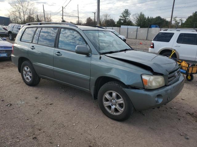 JTEHP21A070231343 - 2007 TOYOTA HIGHLANDER SPORT GREEN photo 4