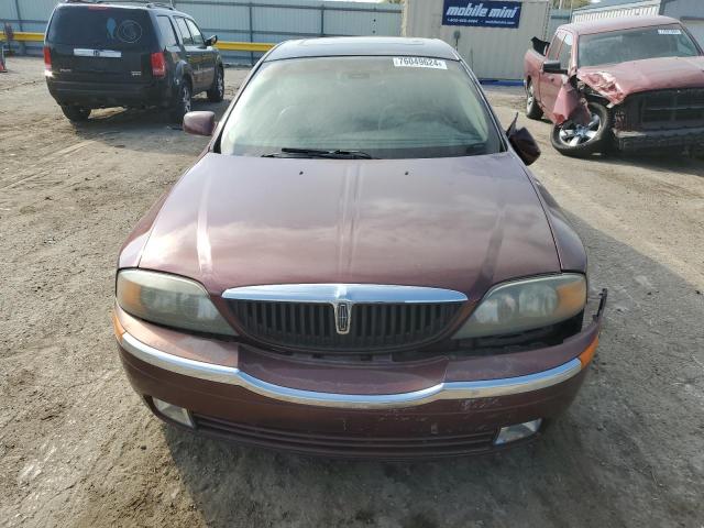1LNHM87A3YY835801 - 2000 LINCOLN LS MAROON photo 5