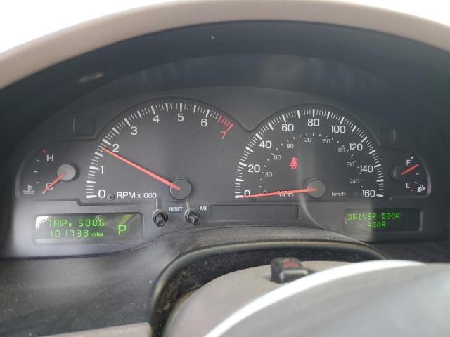 1LNHM87A3YY835801 - 2000 LINCOLN LS MAROON photo 9