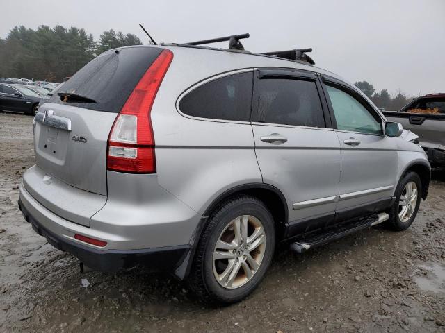 5J6RE4H72AL036476 - 2010 HONDA CR-V EXL SILVER photo 3