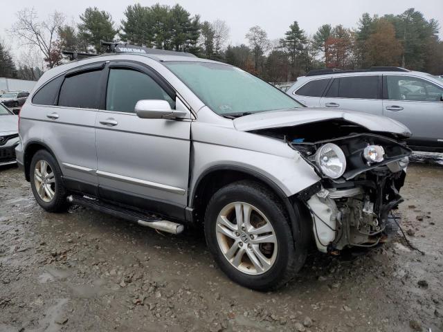 5J6RE4H72AL036476 - 2010 HONDA CR-V EXL SILVER photo 4